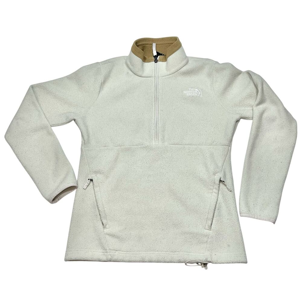 The North Face Lower Cliffs Fleece 1/2 Zip Up Pullover Small Zip Pockets Used